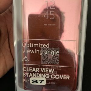 Samsung Galaxy S7 pink phone case new. Never used